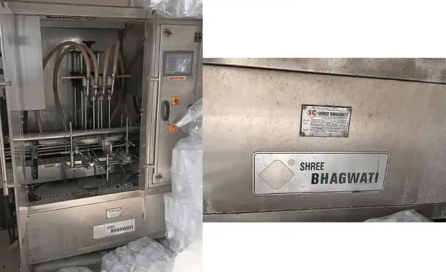 4 Head Volumetric Filling Machine