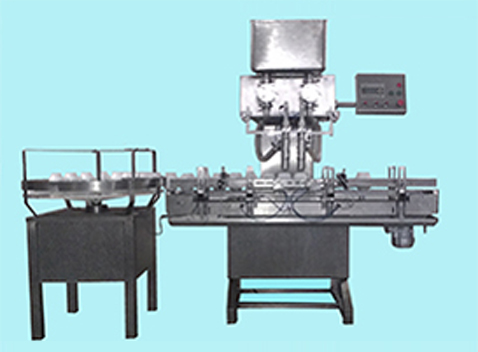 Fully Auto Double Head Jar Filling Machine